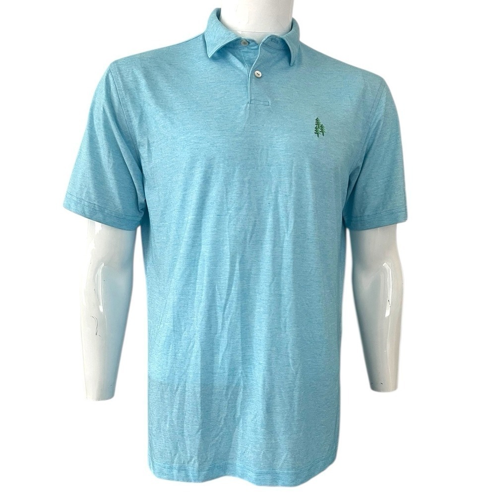 Peter Millar Shirt Mens Summer Comfort Jubilee Performance Jersey Golf Polo